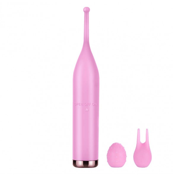 MizzZee - Fairy Vibration Clitoral Tip Wand (Battery - Pink)